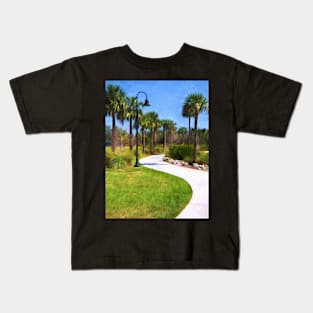 The Curving Path Kids T-Shirt